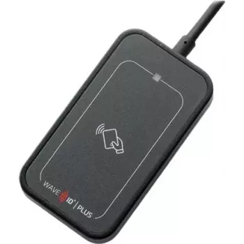 RF IDeas WaveID Plus s Mifare Secure Black Keystroking USB