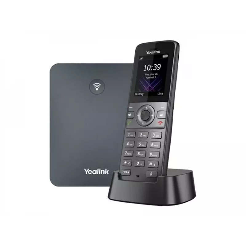 YEALINK W74P IP DECT-SET ZÁKLADŇA W70B s mobilným telefónom W74H