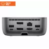 HP Thunderbolt 4 Ultra Dock - OPENBOX - G6 280W s combo káblom - 5x USB-A, 2x USB-C, 1x USB-C Thunderbolt 4, 2x DisplayPort, 1x HDMI, 1x RJ-45, Meteor Silver, 3 roky
