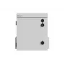 10 inch IP55 vonkajšie nástenné/stožiarové rack puzdro, 320 × 220 × 400 mm, sivé (montované)