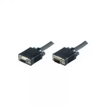 Microconnect MONGH1B videokábel adaptér 1 m SVGA HD15 čierny