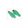 Káblový adaptér Microconnect USBAPS2F USB na PS/2 zelený