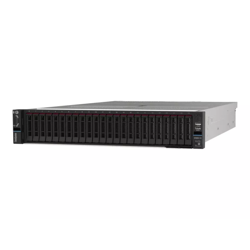 Lenovo ThinkSystem SR665 V3 Server Rack (2U) AMD EPYC 9124 3 GHz 32 GB DDR5-SDRAM 1100 W