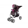 2-in-1 kočík s prenosnou taškou čierno-ružový 7706 Lean Toys