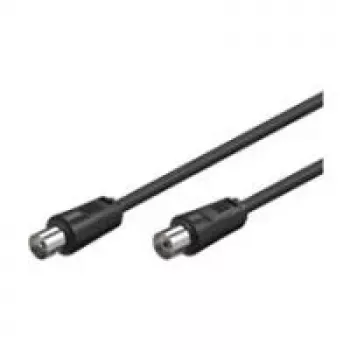 Wentronic Goobay 11563 anténny kábel IEC samec/samica, 7,5 m, čierny