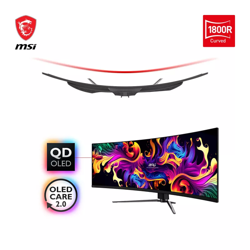 Monitor MSI MPG 491CQPDE 49 palcov QD-OLED DQHD