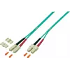EFB Elektronik O0318.2 Duplexný optický patch kábel, SC-SC, OM4 50/125 µm, LSZH, 2 m, fialový