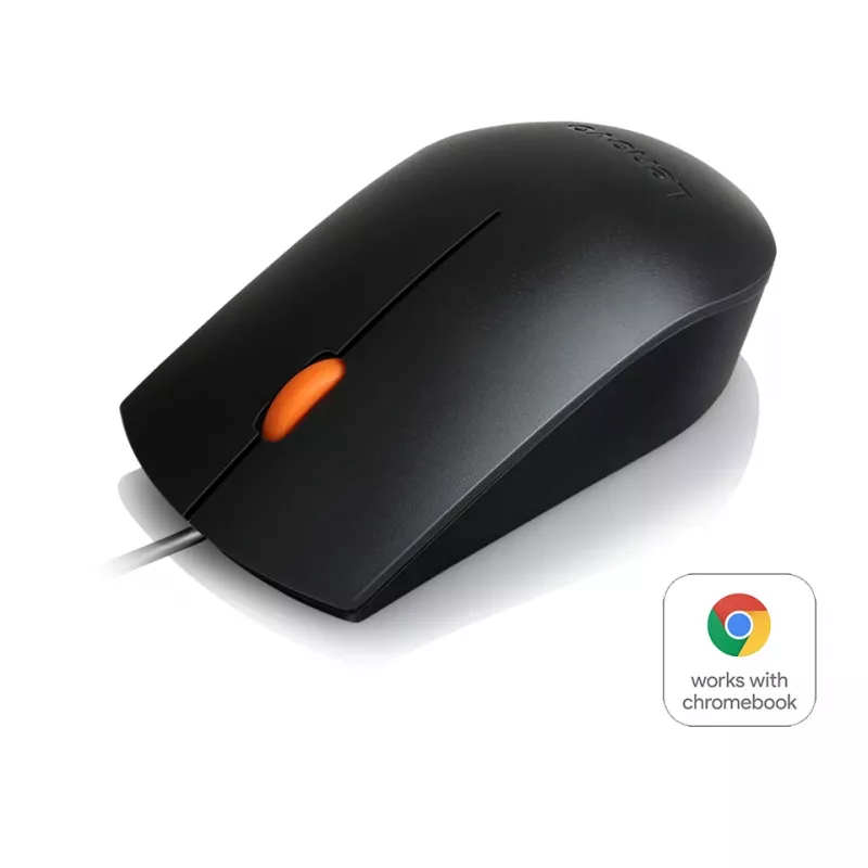 Káblová USB obojručná myš Lenovo GX30M41577 optická, USB konektor, obojručný dizajn