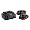METABO 18V 4.0Ah LiHD Xtreme batéria 2 kusy + ASC 290 nabíjačka