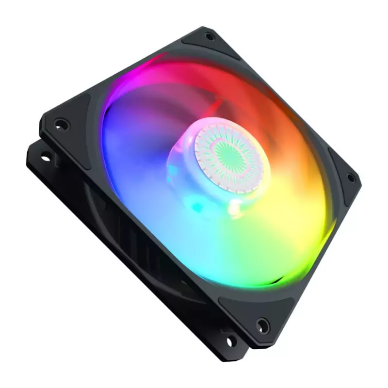 Skrinkový ventilátor Cooler Master MasterFan MF120 Lite ARGB 120 mm, 650–1750 RPM, 120 m³/h, 30 dB, čierny
