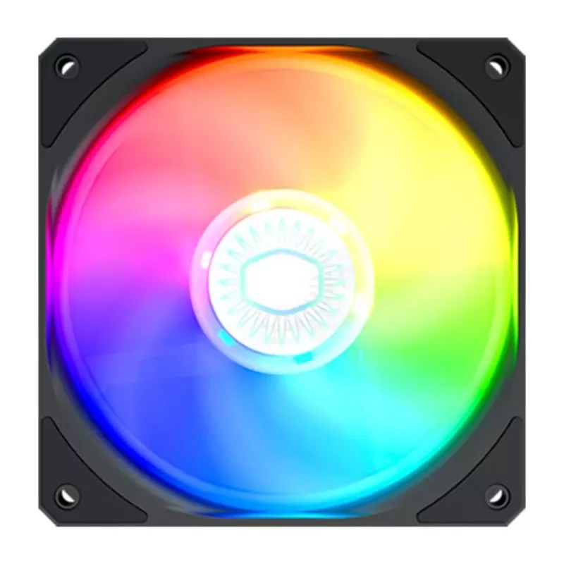Skrinkový ventilátor Cooler Master MasterFan MF120 Lite ARGB 120 mm, 650–1750 RPM, 120 m³/h, 30 dB, čierny