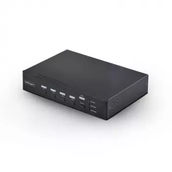StarTech.com 4-portový DVI-I KVM switch s audio a USB 2.0 hubom