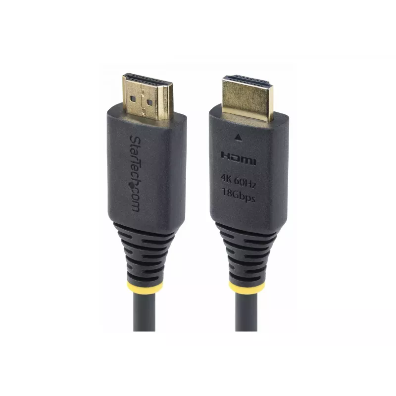 StarTech.com 1,5 m (4,9 ft) Premium Certified High Speed HDMI kábel, 4K60Hz, čierny