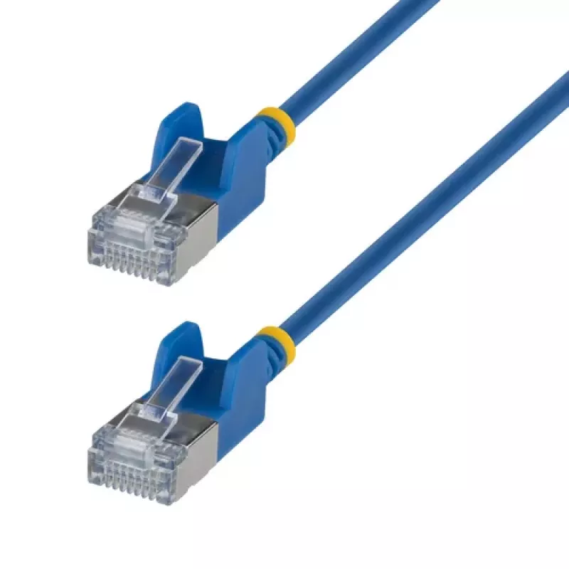 StarTech.com 1m Ultra Slim Cat6a UTP patch kábel - modrý - Snagless RJ45