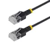 StarTech.com 1m Ultra Slim Cat6a UTP patch kábel - RJ-45 konektor samec na RJ-45 konektor samec - modrý