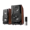 Edifier S3000MKII Premium Wireless 2.0 regálové reproduktory, hnedá