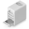 Ubiquiti UNAS-4-W 4-pozičný NAS server, Biely, 4GB RAM, 1x 2.5GbE, 1x rozšírenie USB-C