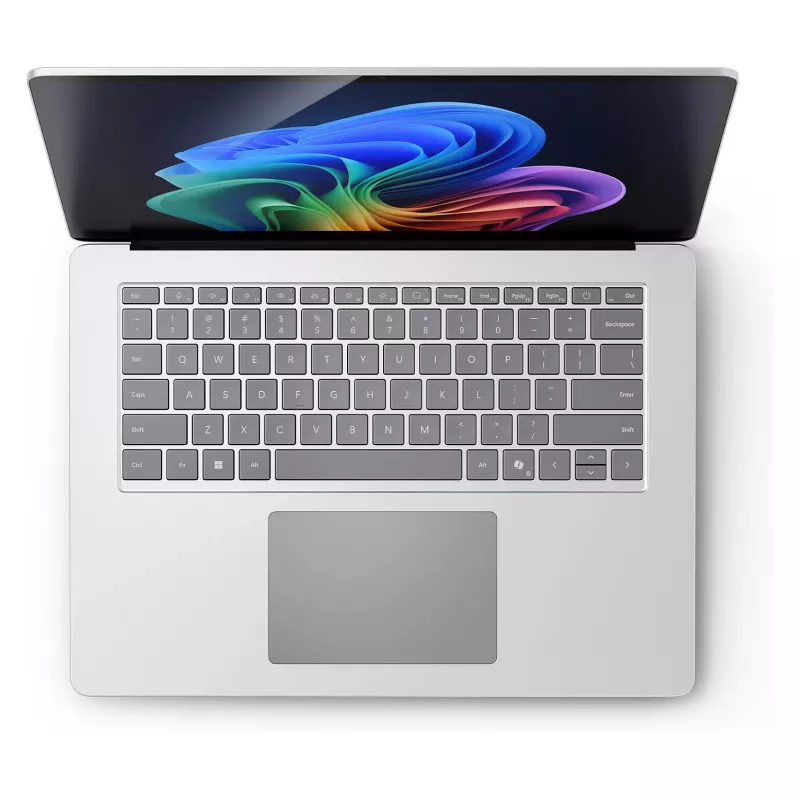 Microsoft Surface Laptop 8. vydanie 15 palcov, Intel Core Ultra X7, 32 GB RAM, 1 TB SSD, Windows 11 Pro, Platinová