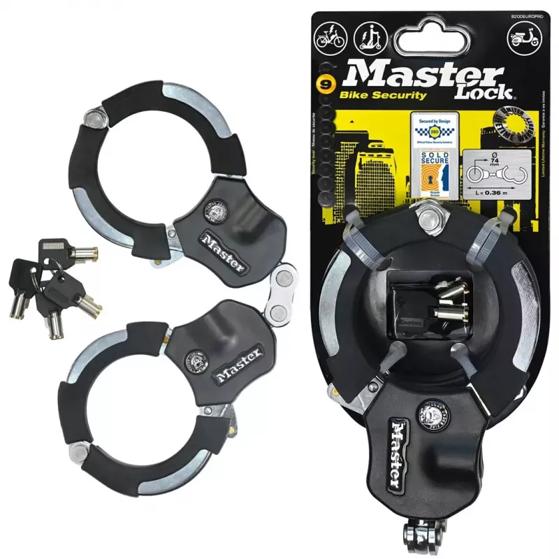 Master Lock Street Cuff putá so zámkom - 8200EURDPRO