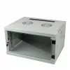 ALLNET 19 palcový nástenný rozvádzač 4U 1-dielny 594x541mm svetlosivá séria SMQ