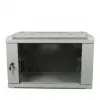 ALLNET 19 palcový nástenný rozvádzač 6U 600x600mm svetlosivá Flat Pack séria SMA