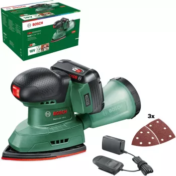 Bosch EasySander 18V-8 akumulátorová multitlačná brúska sada 2,0Ah POWER FOR ALL