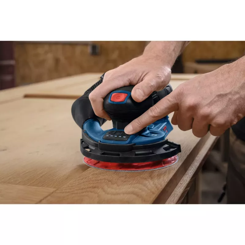 Bosch Professional GEX 12V-150-3 akumulátorová excentrická brúska (12V, 150 mm, Brushless EC motor, v L-BOXX)