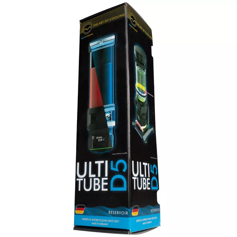 Aqua Computer ULTITUBE D5 100 PRO vyrovnávacia nádrž s pumpou D5 NEXT
