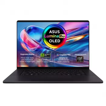 ASUS ProArt P16 H7606WR-SE058X Ryzen AI 9 HX 370 16,0 palca 4K OLED 120Hz 1600nits Anti-Reflective Laptop 32GB LPDDR5X 1TB SSD GeForce RTX 5070 Ti 12GB FHD kamera 90WHrs Windows 11 Pro Aluminium Nano Black