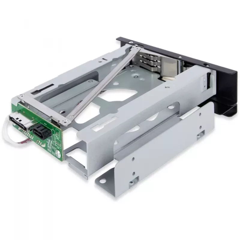 ICY DOCK TurboSwap MB171SP-1B výmenný rámik bez vodiaceho šasi a bez ventilátora pre 3,5-palcový SAS/SATA HDD, do 5,25-palcovej šachty
