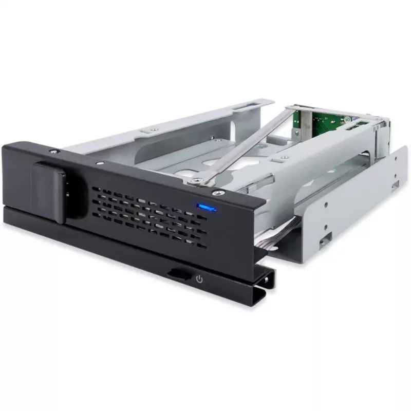 ICY DOCK TurboSwap MB171SP-1B výmenný rámik bez vodiaceho šasi a bez ventilátora pre 3,5-palcový SAS/SATA HDD, do 5,25-palcovej šachty