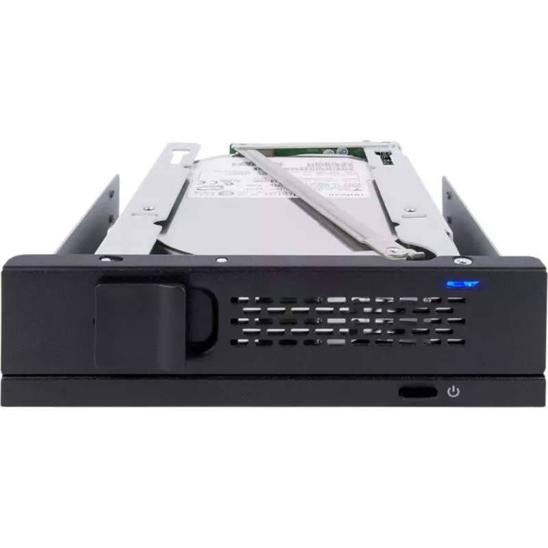 ICY DOCK TurboSwap MB171SP-1B výmenný rámik bez vodiaceho šasi a bez ventilátora pre 3,5-palcový SAS/SATA HDD, do 5,25-palcovej šachty