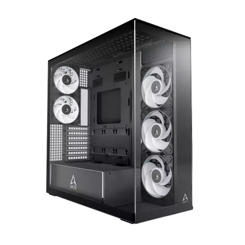 ARCTIC Xtender čierna skriňa Mid-Tower ATX s čírym sklom