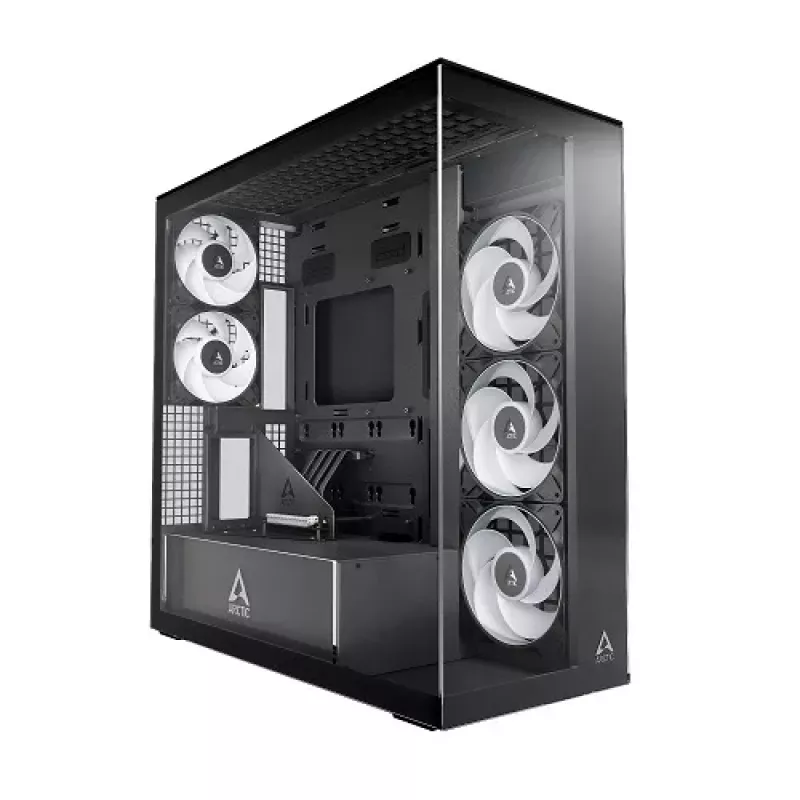 ARCTIC Xtender VG PC skriňa Midi Tower, ATX, Čierna, číre sklo
