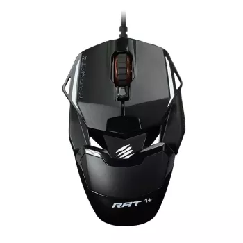 Mad Catz THE AUTHENTIC R.A.T. 1+ herná myš (MR01MCINBL000-0) - čierna/červená