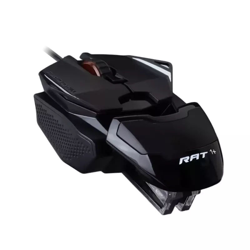 Mad Catz THE AUTHENTIC R.A.T. 1+ herná myš (MR01MCINBL000-0) - čierna/červená