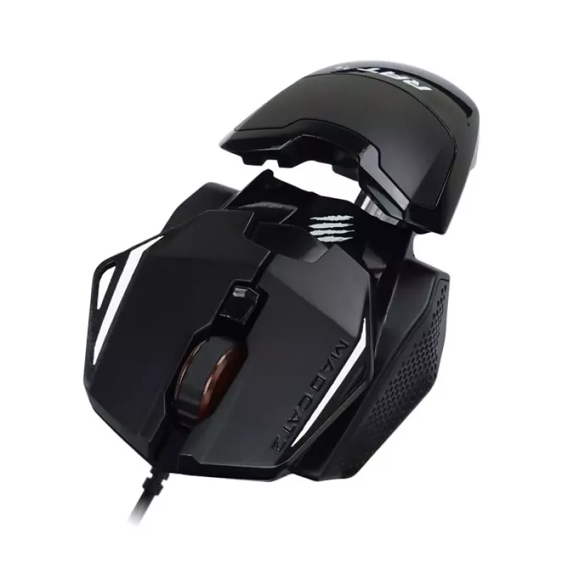 Mad Catz THE AUTHENTIC R.A.T. 1+ herná myš (MR01MCINBL000-0) - čierna/červená