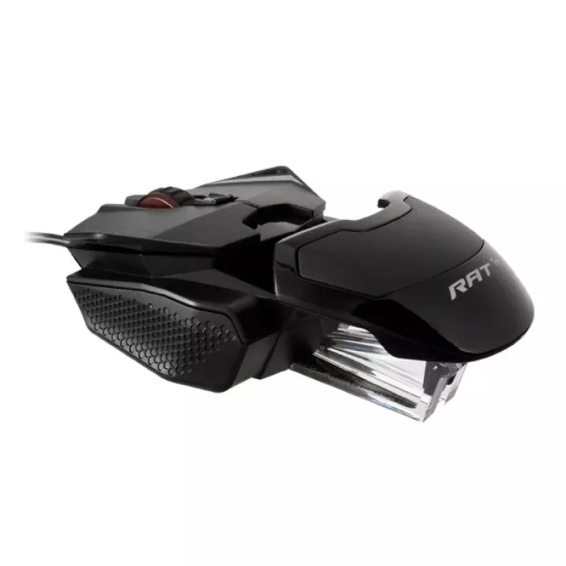 Mad Catz THE AUTHENTIC R.A.T. 1+ herná myš (MR01MCINBL000-0) - čierna/červená