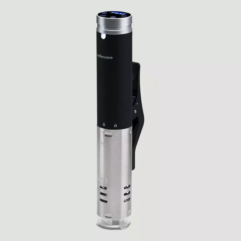 Mellerware Cheffy prístroj na sous vide varenie čierny, nerezová oceľ