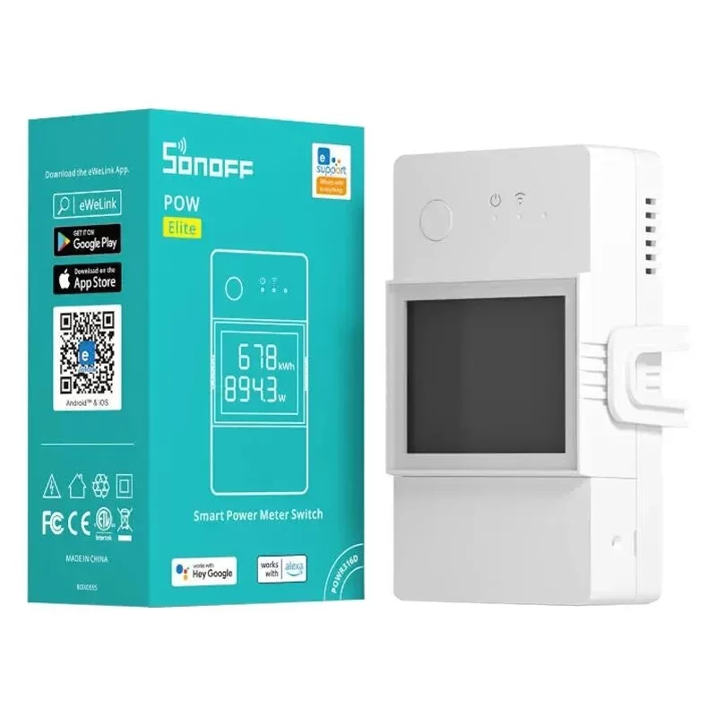 Sonoff POWR316D Inteligentný WiFi spínač s meračom spotreby