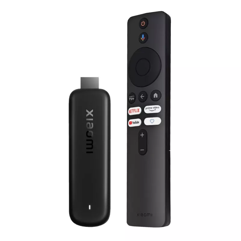 Xiaomi TV Stick HD (2nd Gen) - 1080p Streaming Media Player, Android TV 11, 1GB RAM, 8GB Storage, Bluetooth 5.0, čierny