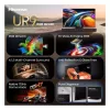 Hisense 65UR9DS 65-palcový 4K UHD RGB MiniLED Smart televízor, 3840x2160, 170 Hz, 6 ms, HDR, HDMI, USB-C, LAN, WiFi, Bluetooth, čierno-sivý