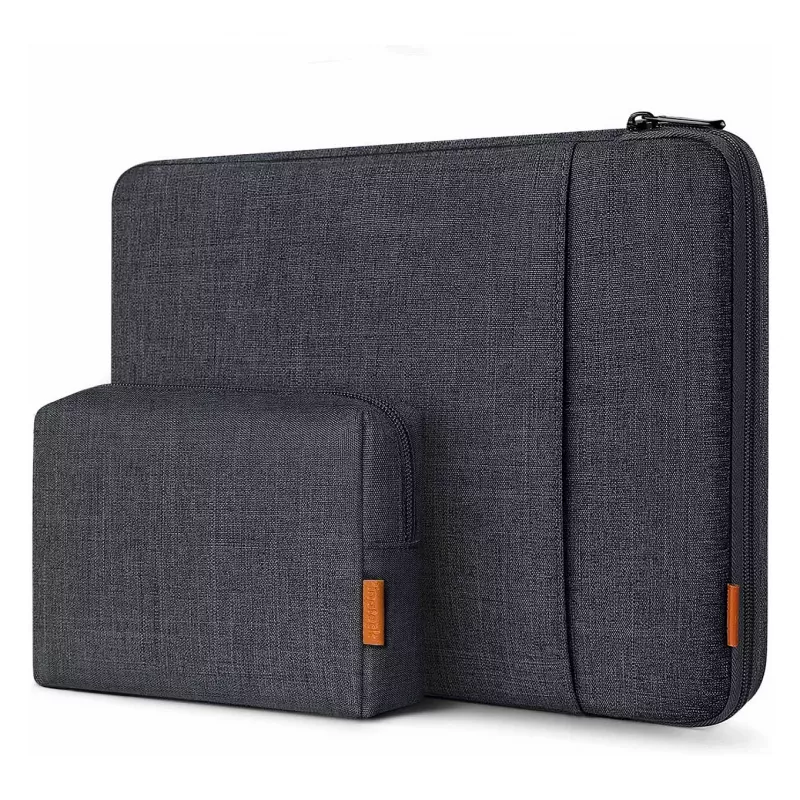 Inateck 16 Taška na notebook s puzdrom na príslušenstvo LB01006/S1, čierno-sivá