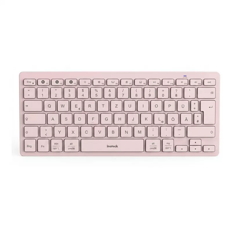 Inateck KB01003 Bluetooth klávesnica, QWERTZ, ružová