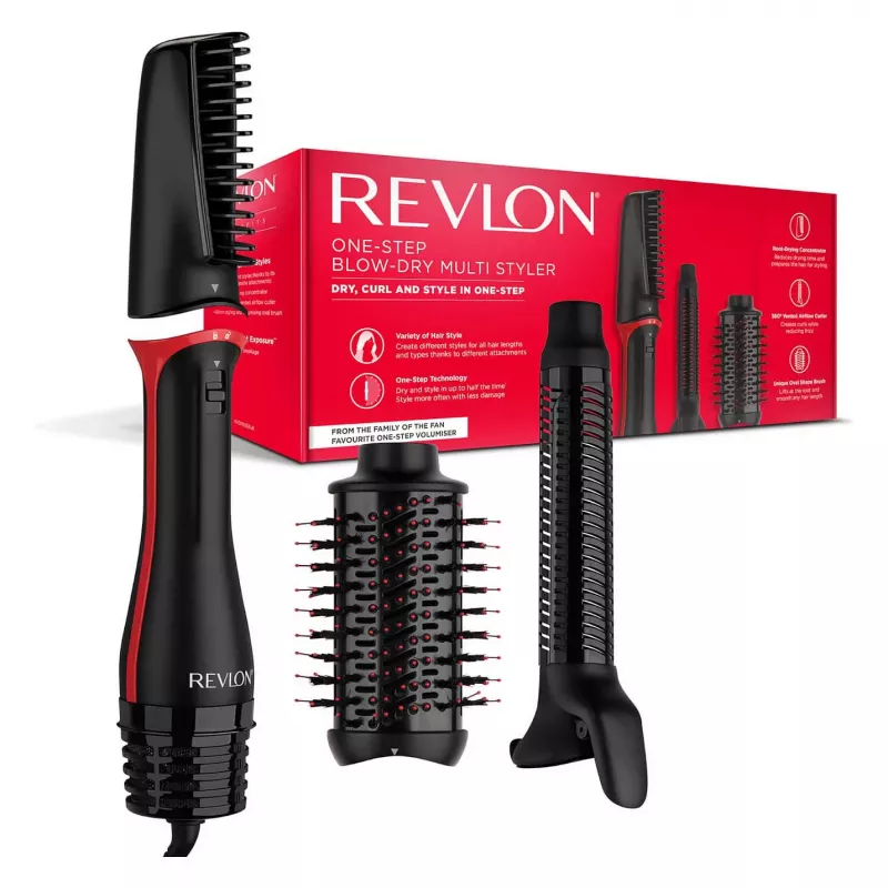 REVLON sušič vlasov a multistyler One-Step OneStep čierno-červený (RVDR5333E)
