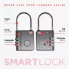 KEYSMART SmartLock TSA Approved Find My zámok čierny