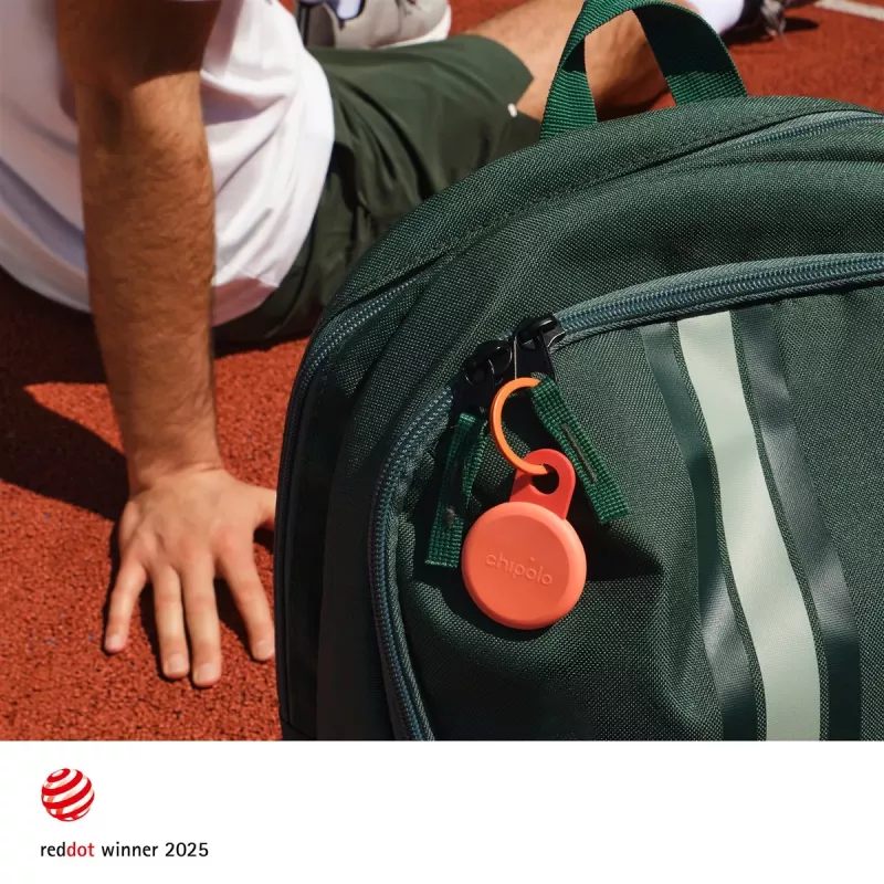 Chipolo LOOP – nabíjateľný Bluetooth tracker so silikónovým pútkom pre iOS & Android, balenie 4 ks (Charcoal, Chalk, Navy, Coral)