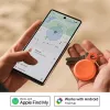 Chipolo LOOP – nabíjateľný Bluetooth tracker so silikónovým pútkom pre iOS & Android, balenie 4 ks (Charcoal, Chalk, Navy, Coral)
