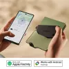 Chipolo CARD & LOOP nabíjateľný Bluetooth tracker balenie pre iOS & Android, Charcoal