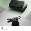 Chipolo CARD & LOOP nabíjateľný Bluetooth tracker balenie pre iOS & Android, Charcoal